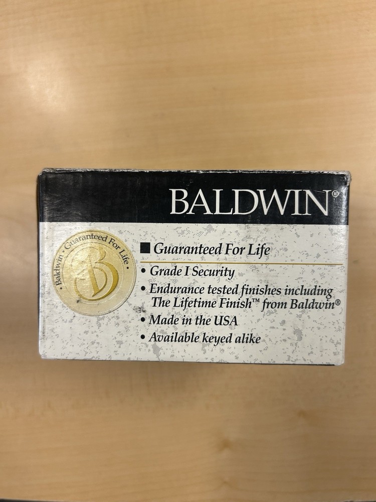 Baldwin Deadbolt 8231