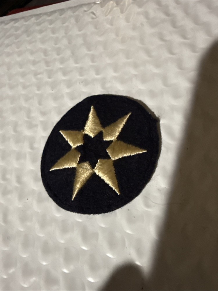 WW2 7th Service Command Patch - 2nd Design On Felt