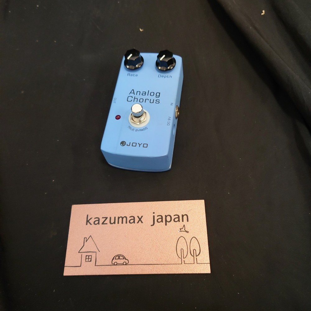 Joyo Analog Chorus Guitar Effects Pedal True Bypass Tested Blue Compact