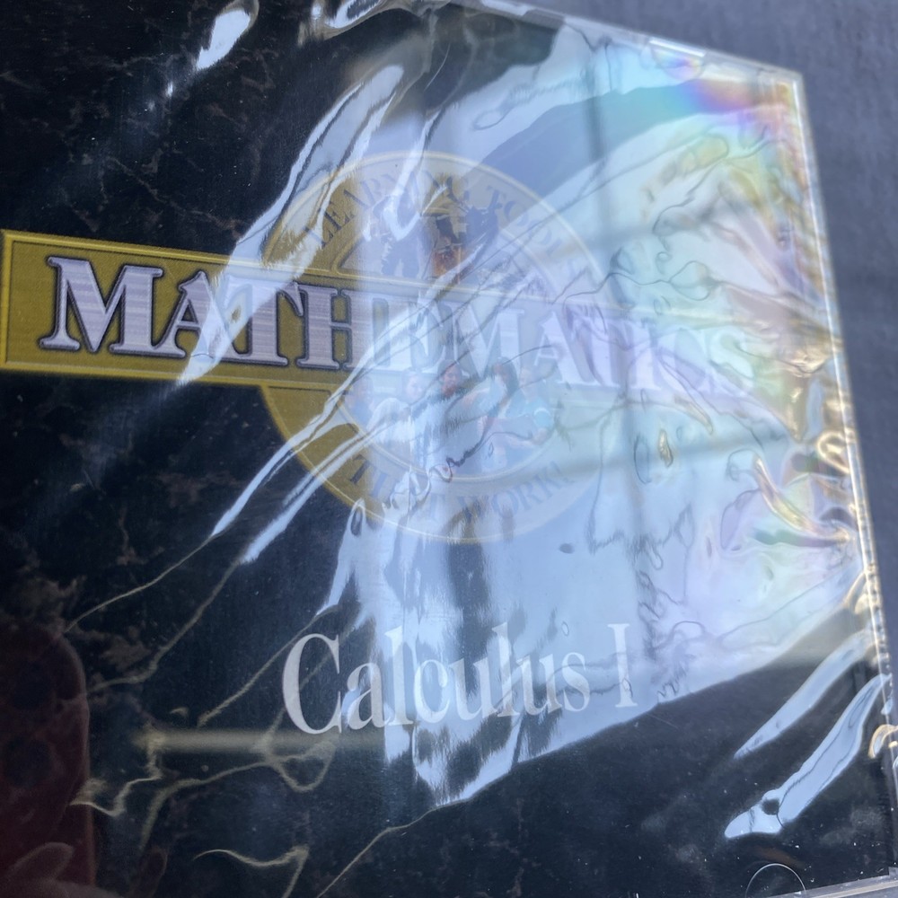 Learning Tools That Work Mathematics Calculus 1 CD-ROM PC ~ FACTORY SEALED