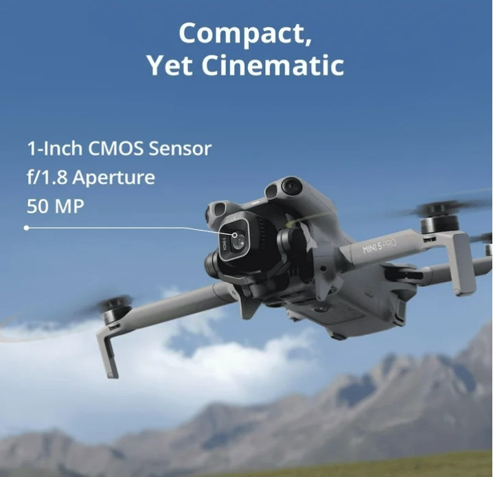 DJI Mini 5 Pro (DJI RC-N3 Remote Controller) Camera Drone New