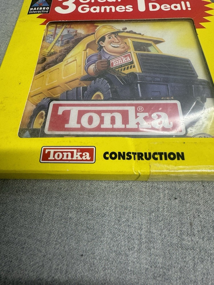 New sealed Tonka Computer Software Set of 3 Collectable