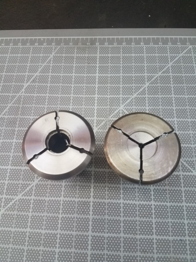(1 pair) Hardinge 5DS 1" Dead Length Emerdency Collets