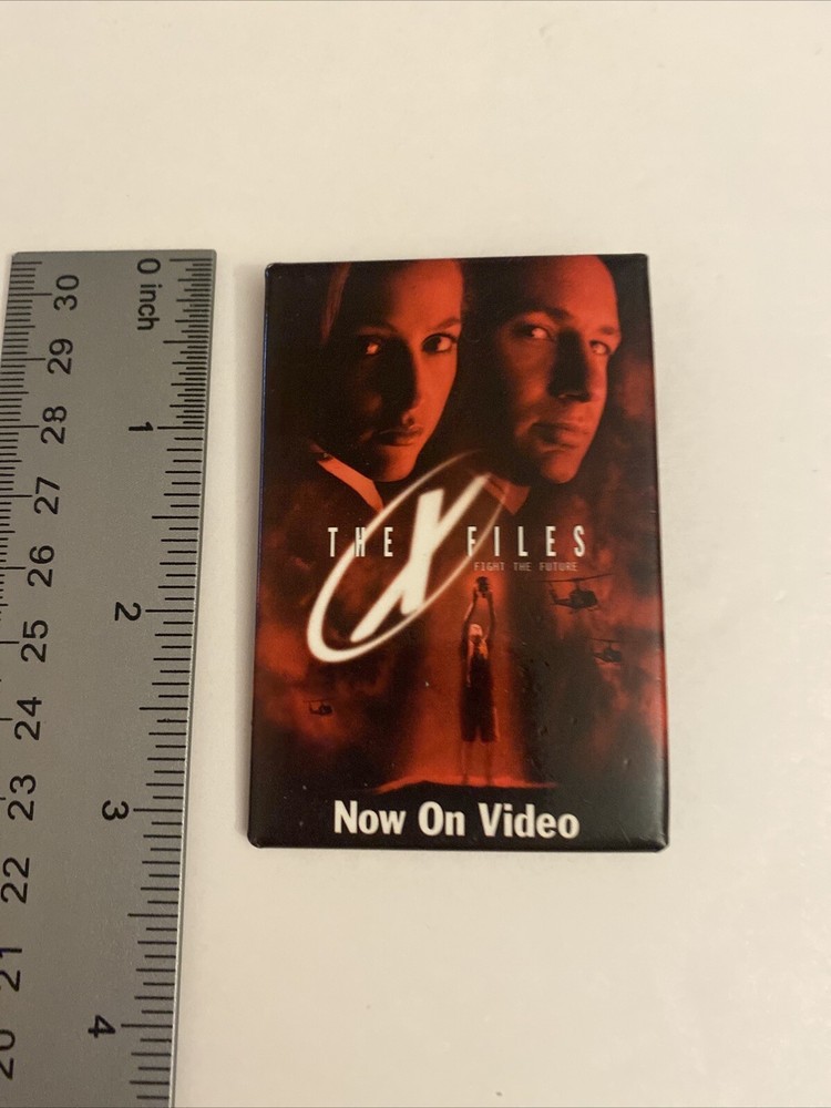The X Files Promo Pin Back Button P11