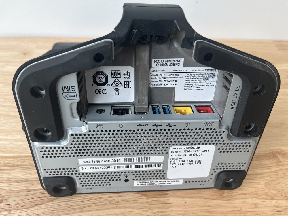 NCR POS Android INTEL 11 ‘’ Touch Screen 7746-8910-0001