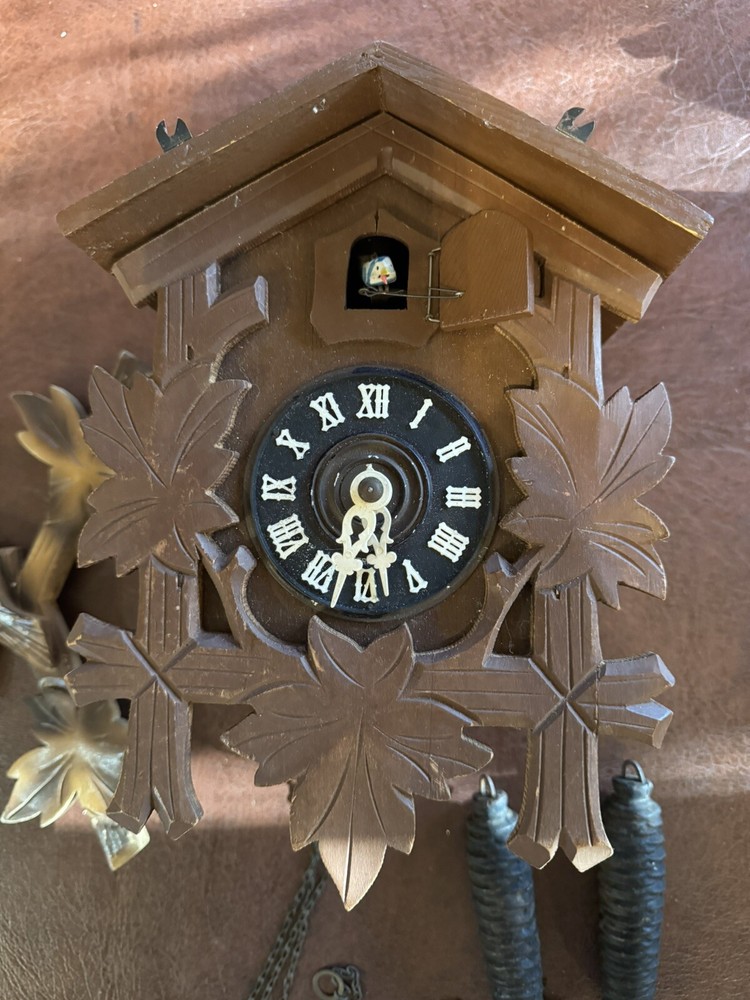 vintage coo coo clock germany