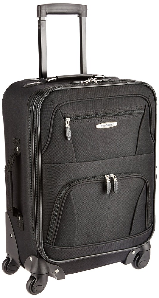 Pasadena Expandable Spinner Carry-on 19", Black