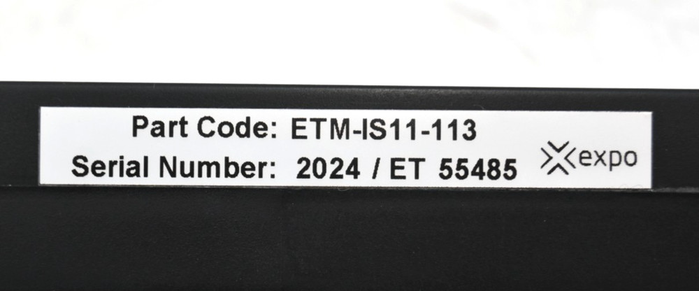 EXPO TECHNOLOGIES ETM-IS11-113 AGE-GE00-172 ELECTRONIC TIMER/MODULE