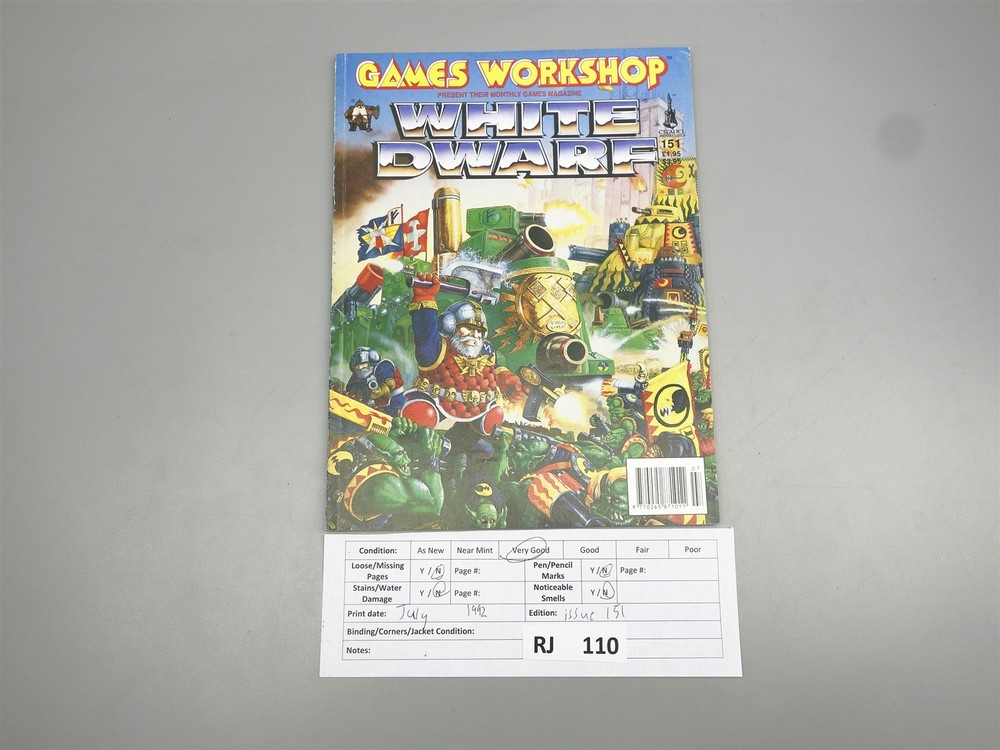 White Dwarf: #151 July 1992 (Games Workshop)