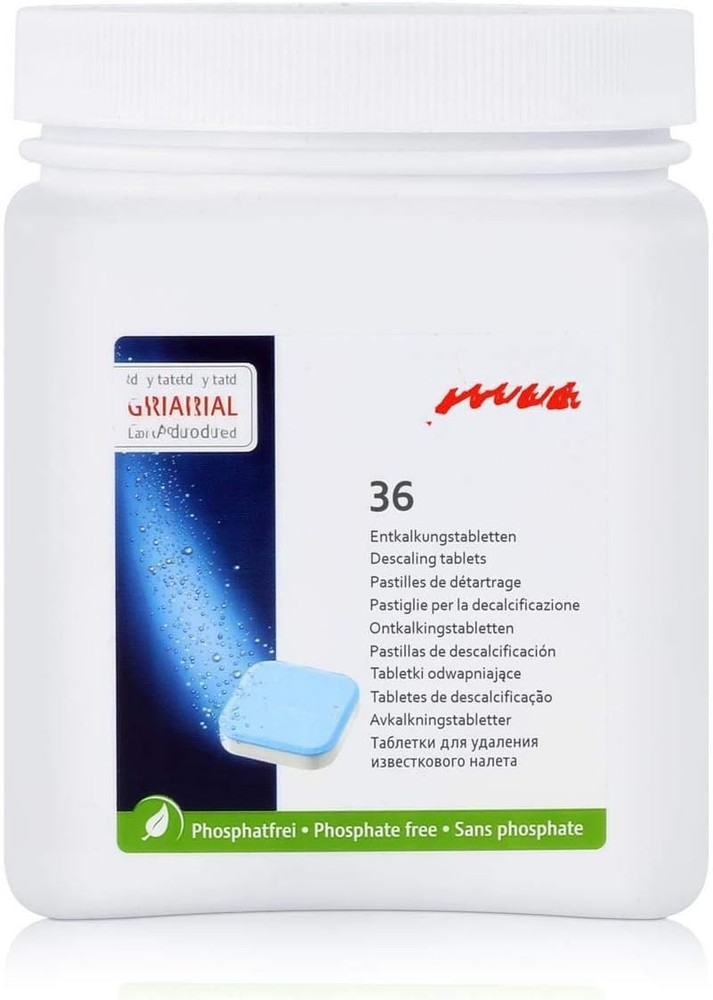 Powerful Coffee Descaling Tablets - 36 Count, Effective Decalcifying Solution