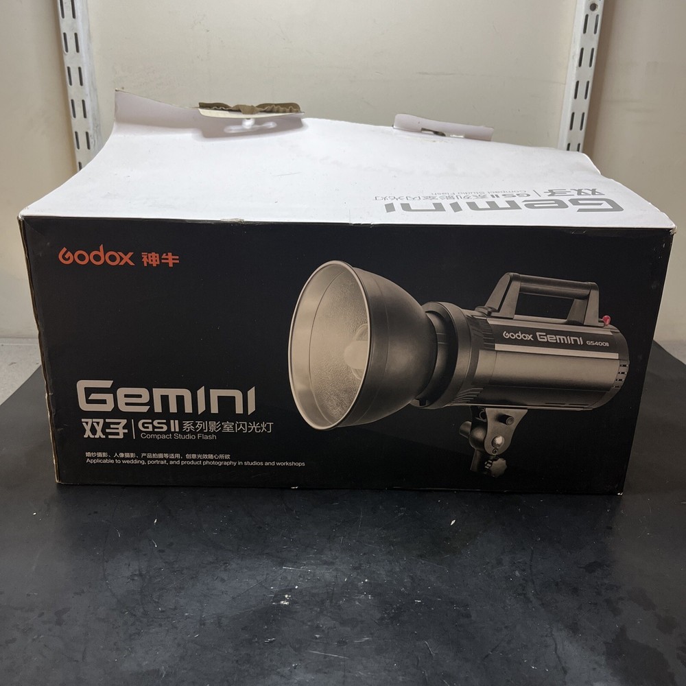 🔥🔥🔥Godox Gemini GS300II 110V Studio Flash Light Monolight Strobe
