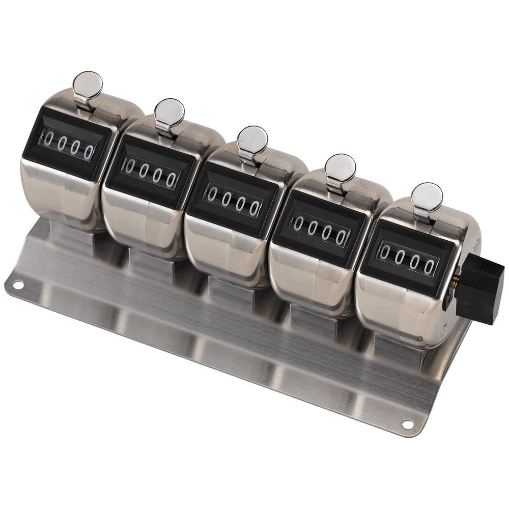 Multiple Counting Unit Tally Counters 5 Counting Units