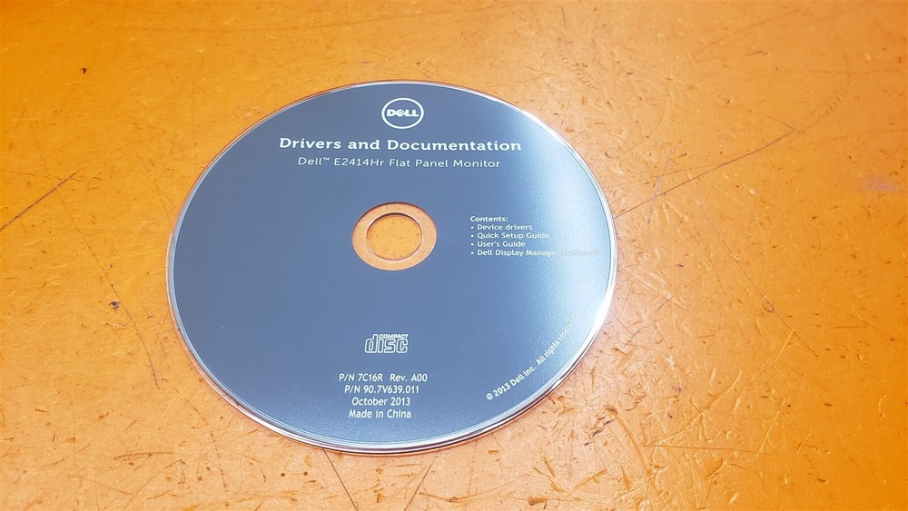 ⭐️⭐️⭐️⭐️⭐️ Dell Drivers And Documentation E2414H Flat Panel Monitor