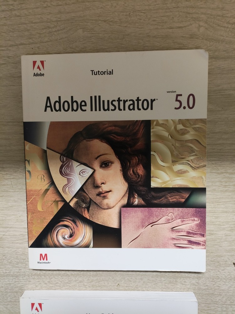 Adobe Illustrator 5.0 - Macintosh Tutorial & User Guide Manuals - Manuals Only