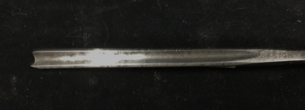 DR Barton 1/4" Out-Cannel Gouge