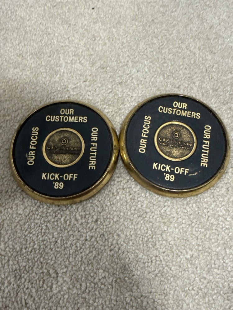 2 C&P Telephone 1989 Coaster