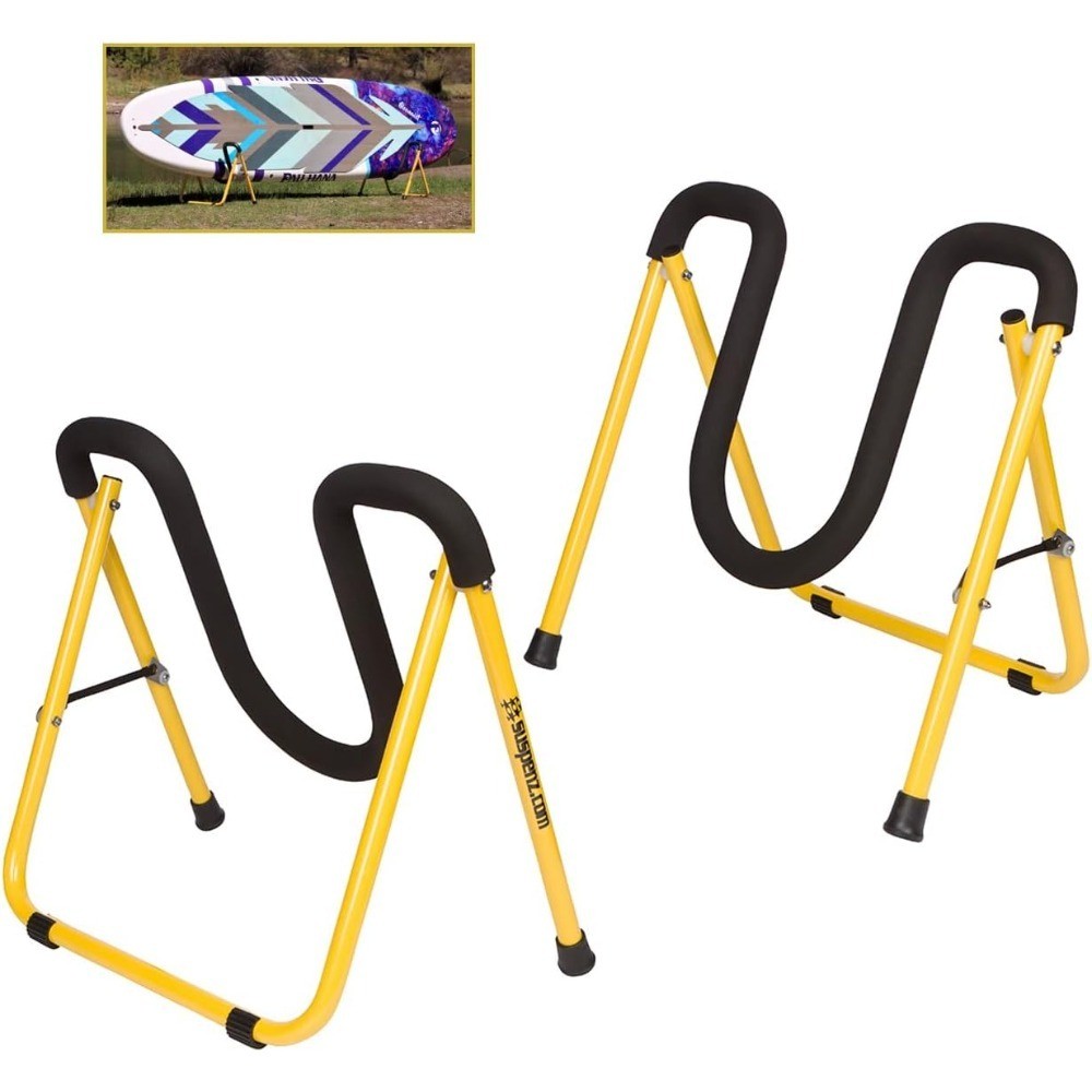 Foldable SUP Stand Portable Paddle Board Surfboard Rack EZ-Fold Storage Holder
