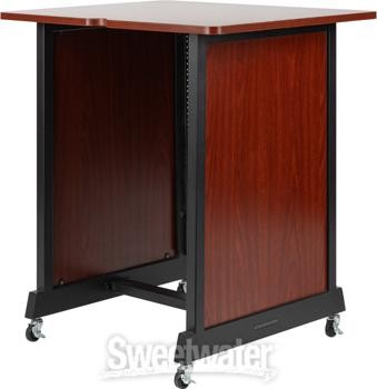 Gator 14U Wood Rack Cabinet - Cherry