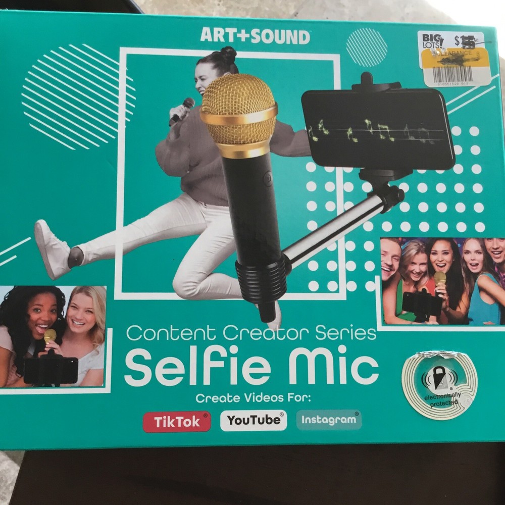 Art And Sound Selfie Microphone