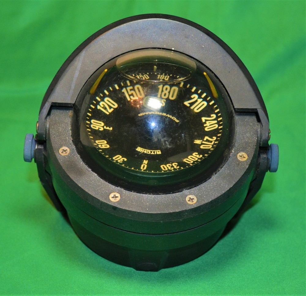 Ritchie Model B-51 Explorer Marine Boat Compass with bracket in black color…