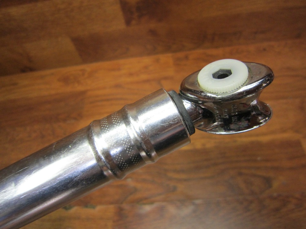 VINTAGE SILCA IMPERO FRAME MOUNT AIR PUMP SILCA PRESTA VALVE - RED