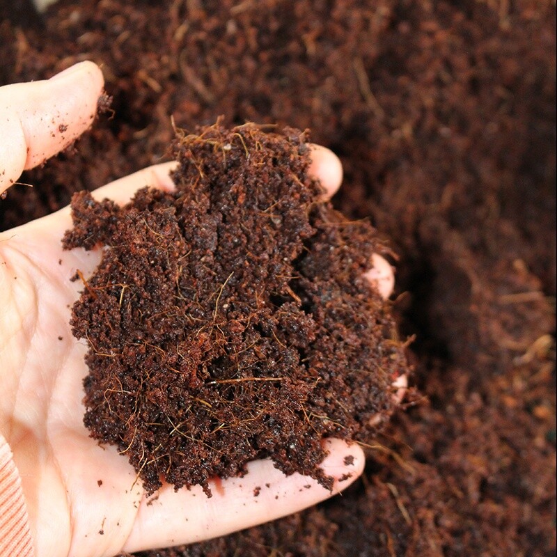 Coconut Coir,Coco Peat Compost Natural Organic Soil Media Hydroponics Substrate.