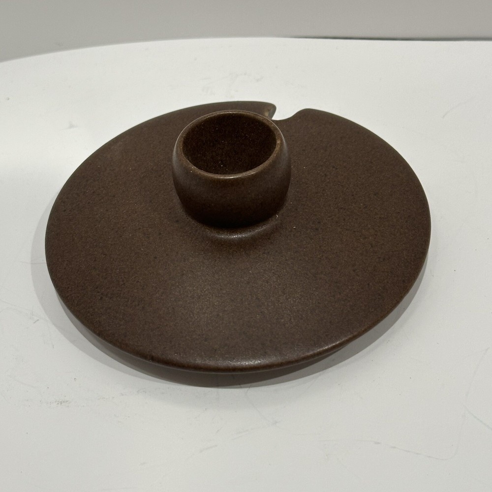 Vintage Denby Pottery Lid Mayflower Pattern Stoneware Replacement 4" Across