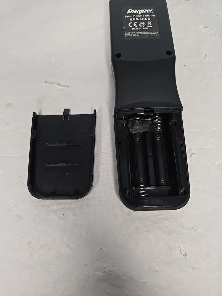 Energizer ENS-LCDU Multi-Fit LCD Timed Remote Shutter (Black) Remote Only