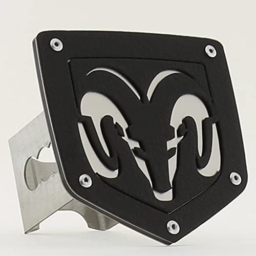 Ram Class III Trailer Hitch Plug – Rugged Black for Dodge RAM