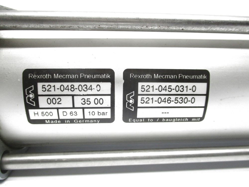 REXROTH 521-048-034-0 (AS PICTURED) NSNP