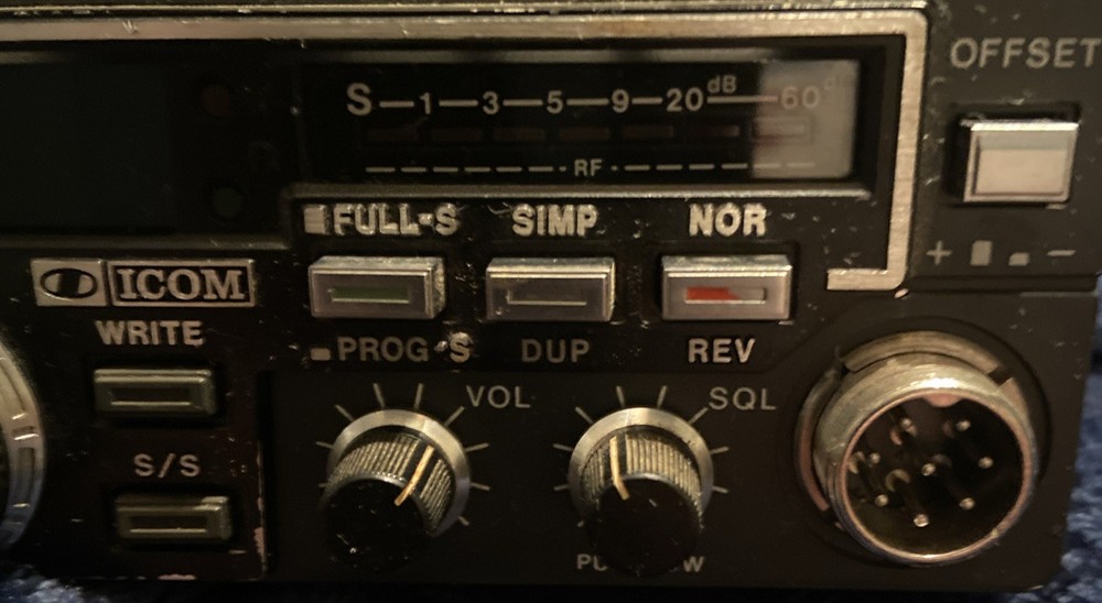 ICOM IC 25A VHF 2 METERS TRANSCEIVER TESTED