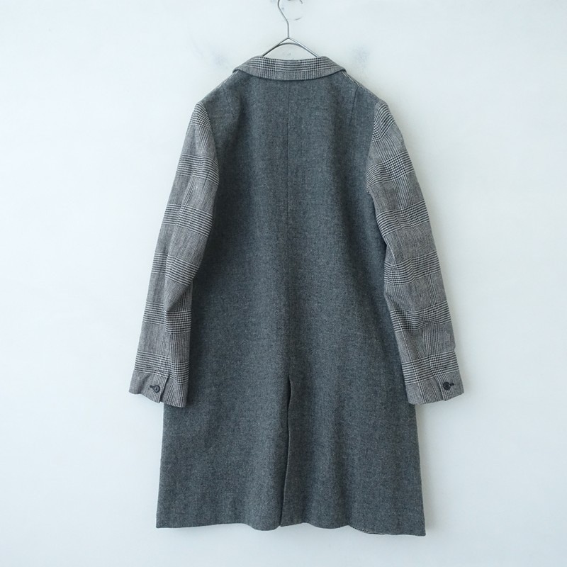 Lisette Two-Tone Front/Back Panel Chester Coat Size 38