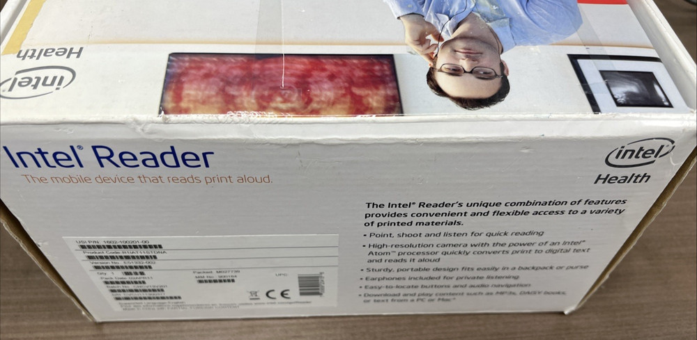 Intel Reader by Intel Health Complete Kit with Box and Accessories