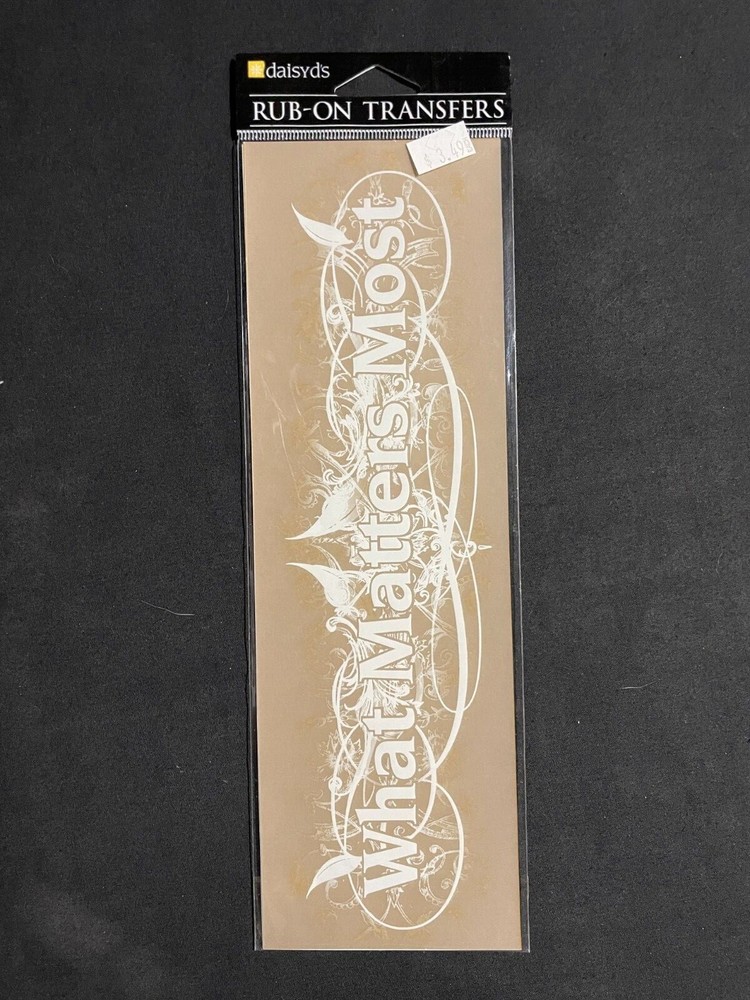 DAISY D'S THEMED TITLE RUB-ONS