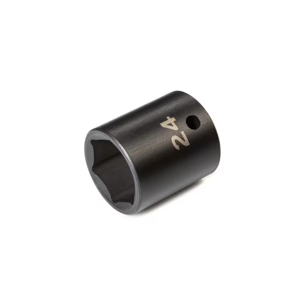 1/2 Inch Drive x 24 mm 6-Point Impact Socket