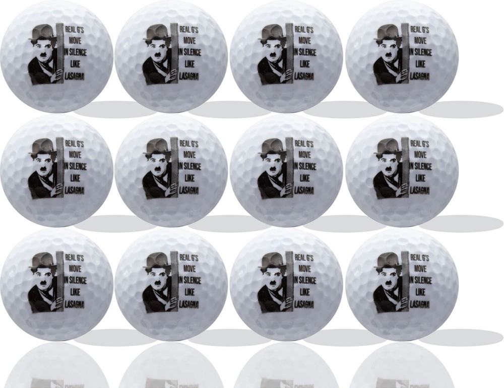 Chaplin Golf Balls 12 Pack • Great Gift Idea • Perfect Gift for Anyone!