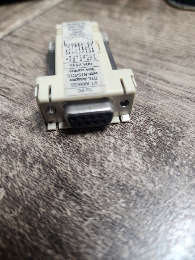 RJS-232 RJ45 to DB9 Serial Adapter