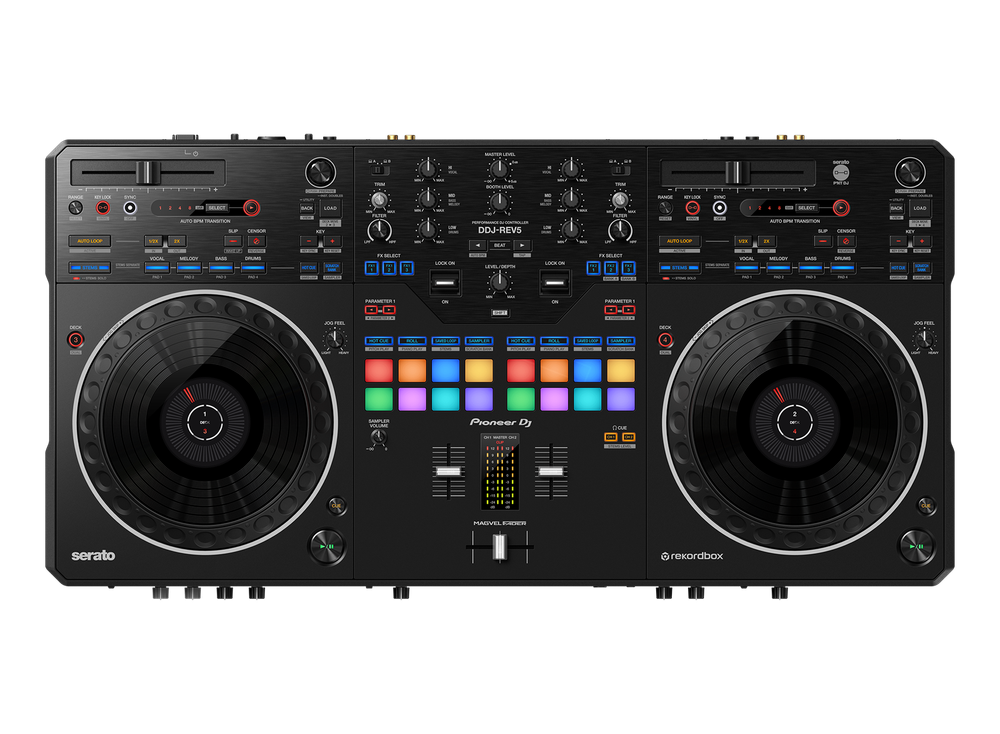 Pioneer DJ DDJ-REV5 Scratch-style 2-channel performance DJ controller