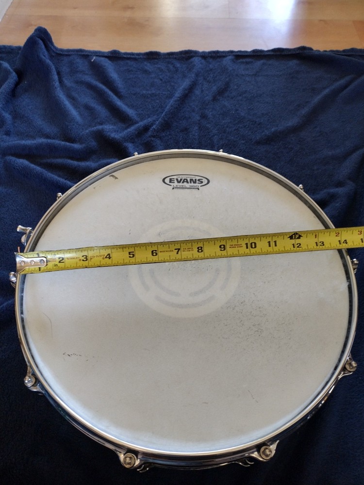 Pearl Sensitone 14 Inch Brass Snare Drum