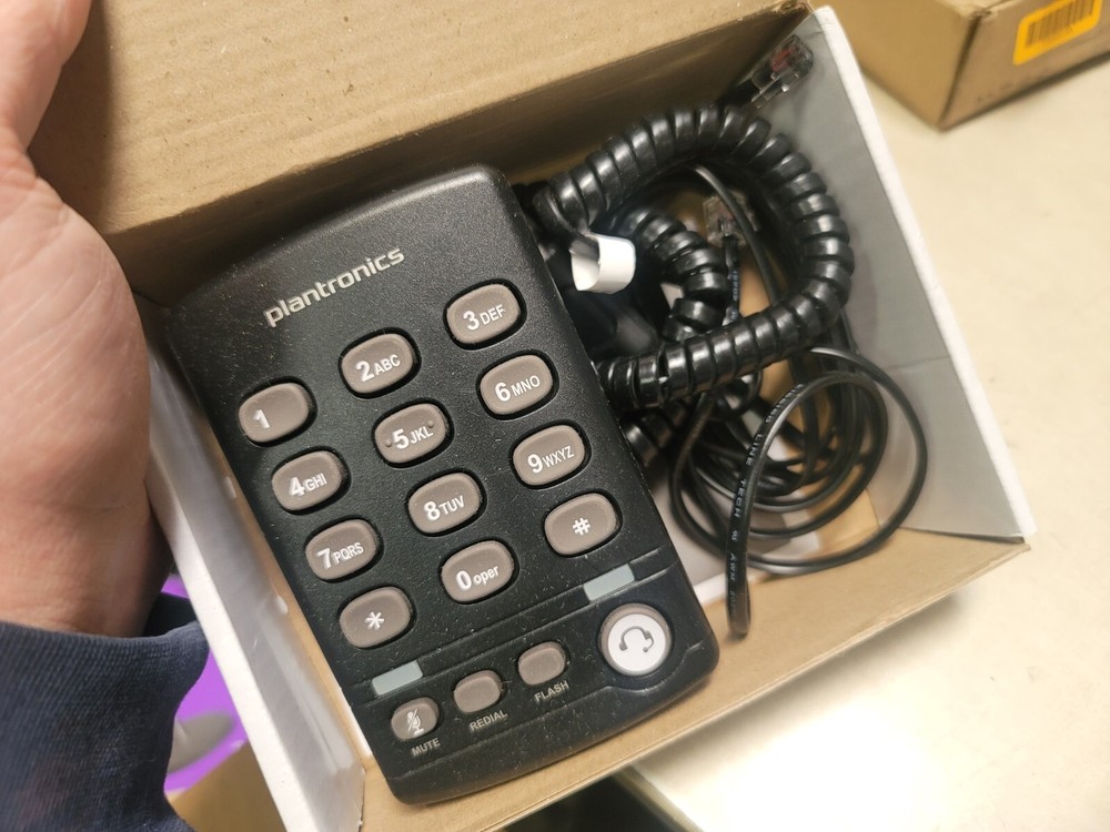 Plantronics T110H Single Line Telephone Keypad