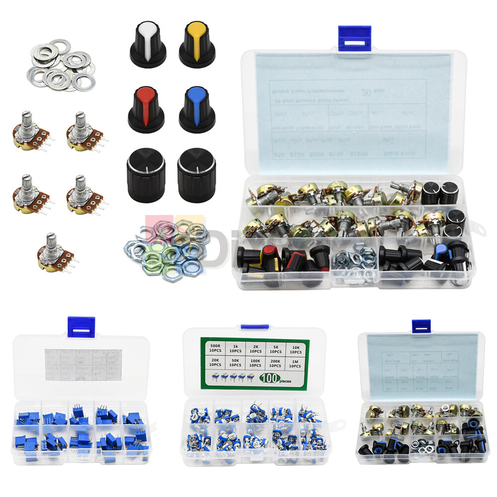 18/20/50/100PCS Potentiometer Adjustable Resistance 9/10 Specifications Package