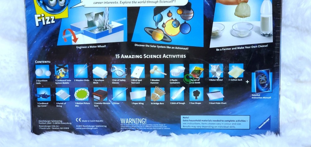 Exploring Careers, Science X by Ravensburger - 15 Science Activities - Ages 8+