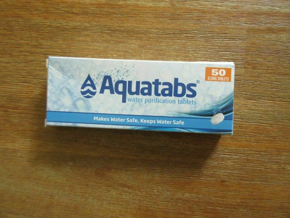 Water Purification Tablets Drinking Water Treatment Tablets Camping Survival