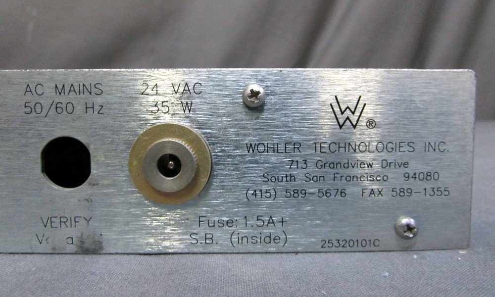 Wohler Technologies AMP-1A Audio Monitor Panel