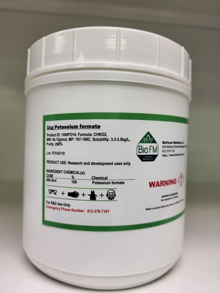 Potassium formate, CAS 590-29-4