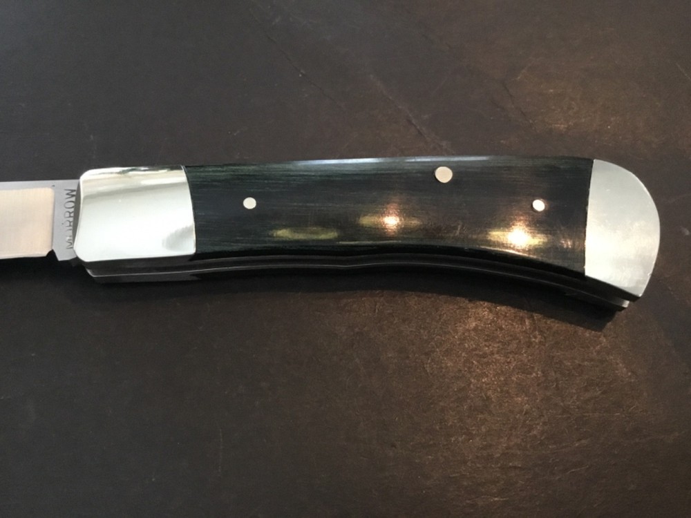 Custom Don Morrow Single Blade Trapper Slipjoint Folder Folding Knife