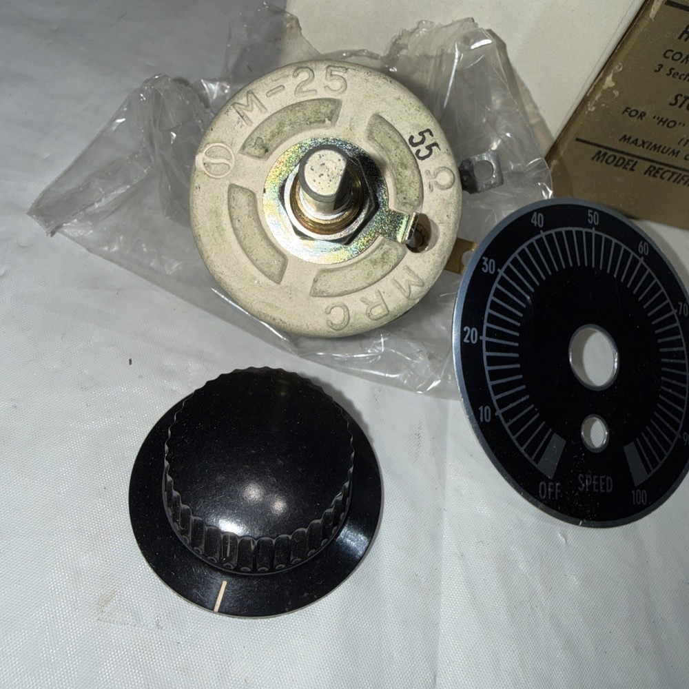 MRC N Scale Rheostat Model Rectifier Controller T-40 NOS