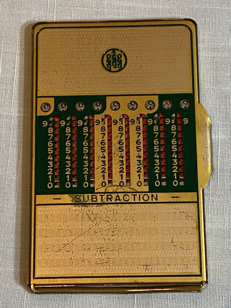 Addiator Duplex Manual Calculator with Case