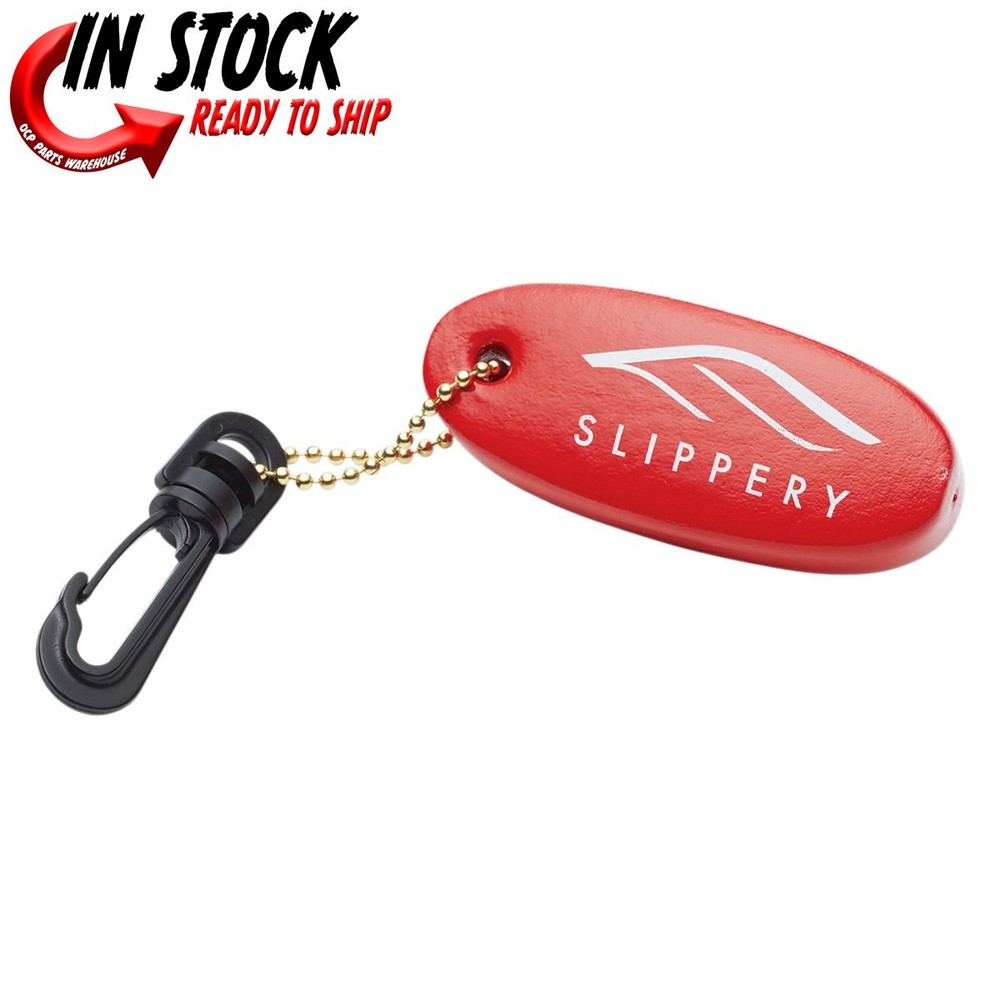 NEW! SLIPPERY KEY FLOAT WITH SNAP HOOK FLOATING KEY CHAIN