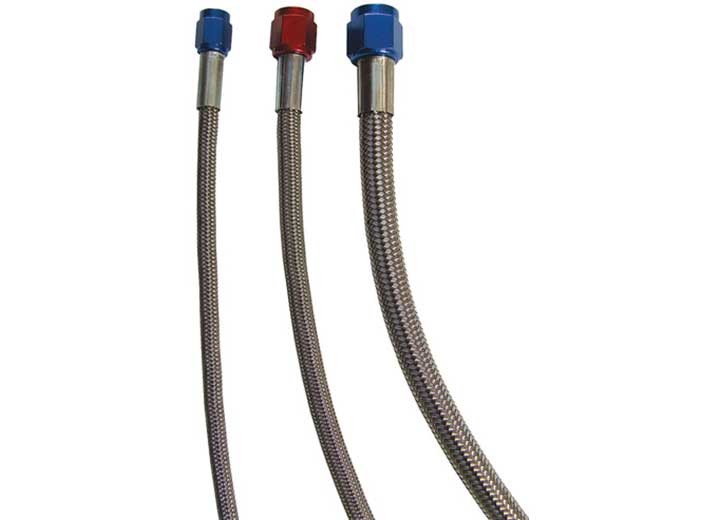 Big End Performance #4An X 4Ft Blue Assembled Nitrous Feed Line
